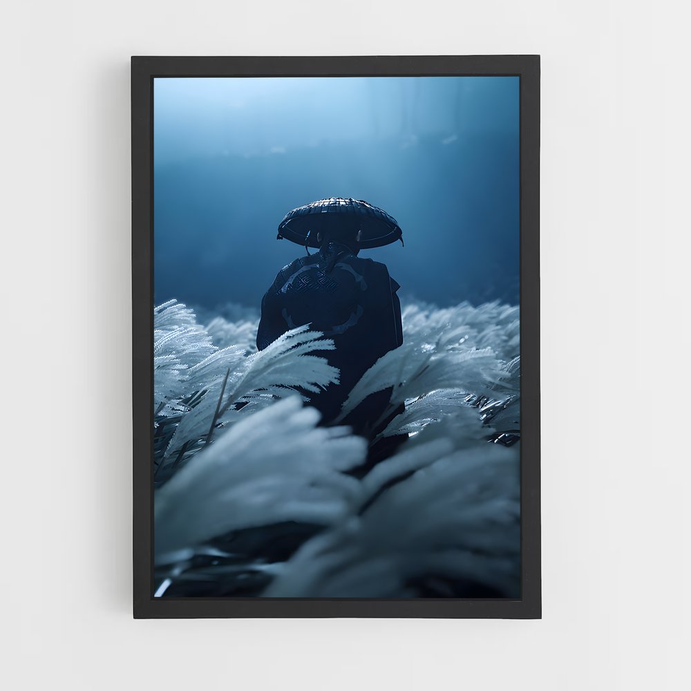 Poster Plumes de Tsushima – affiche Ghost of tsushima (vue 2)